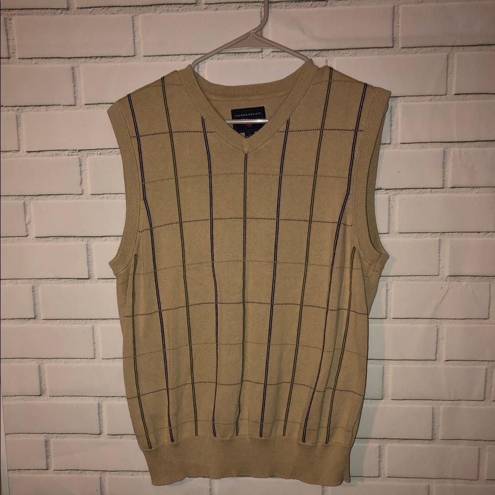 Saddlebred Sweater Vest Size M
